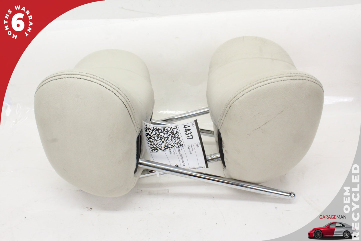 2000-2006 Jaguar XK8 XKR Front Left and Right Side Head Rest GJE5150EA OEM