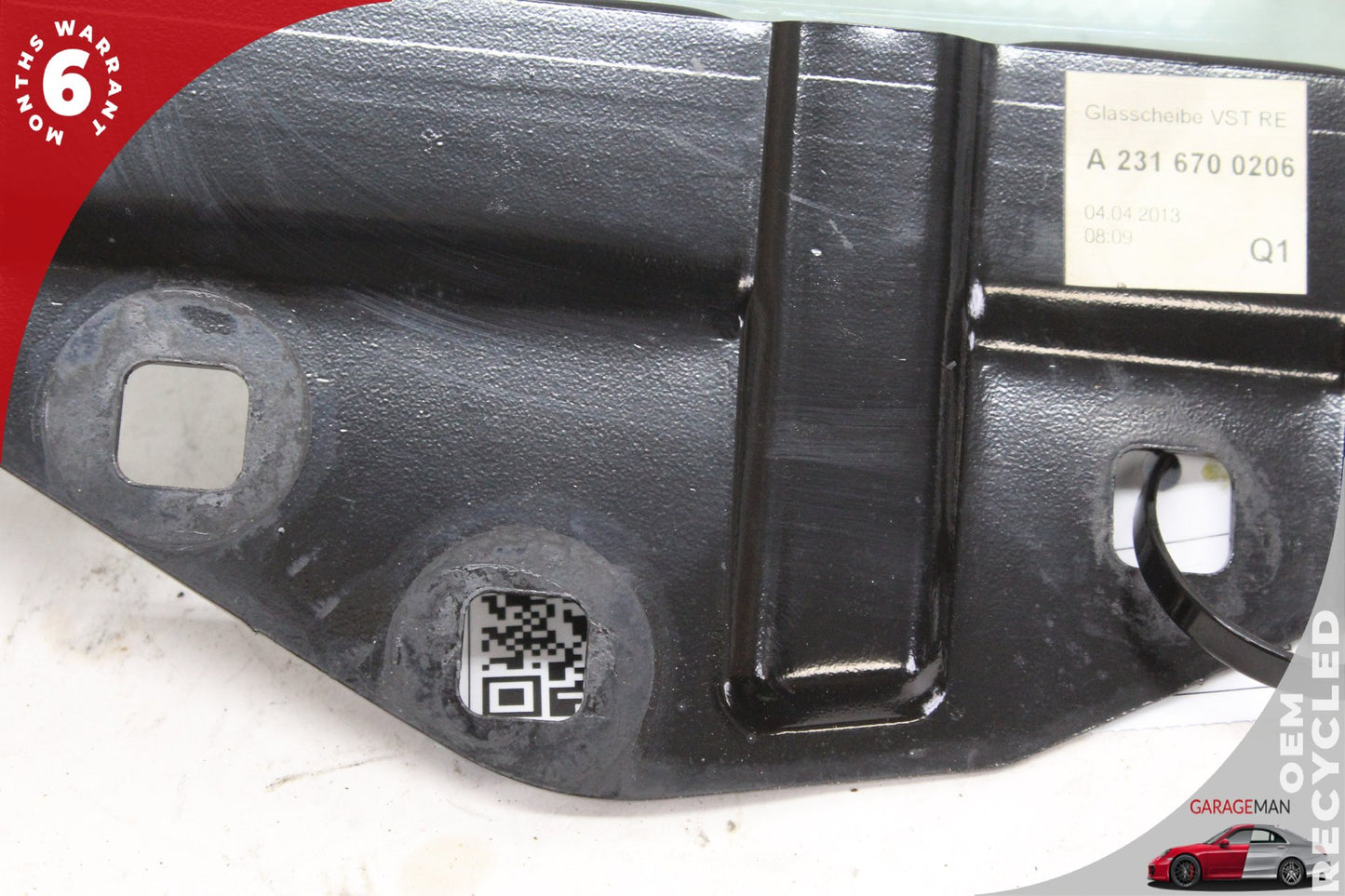 2013-2020 Mercedes R231 SL500 Rear Right Quarter Window Glass 2316700206 OEM