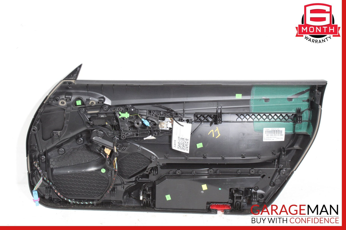 2014-2016 Porsche Cayman 981 Front Left Side Door Trim Panel 991555541 OEM