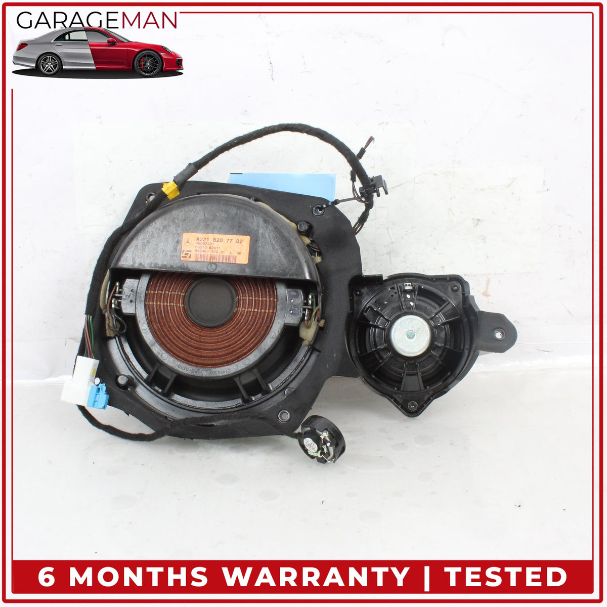 2010-2013 Mercedes W221 S550 Front Left and Right Door Audio Sound Speaker OEM