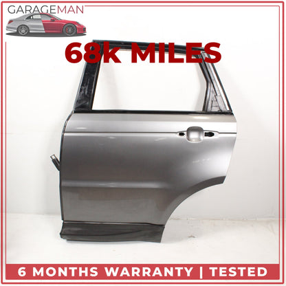 2014-2022 Land Rover Range Rover Sport L494 Rear Left Side Door Shell Gray OEM