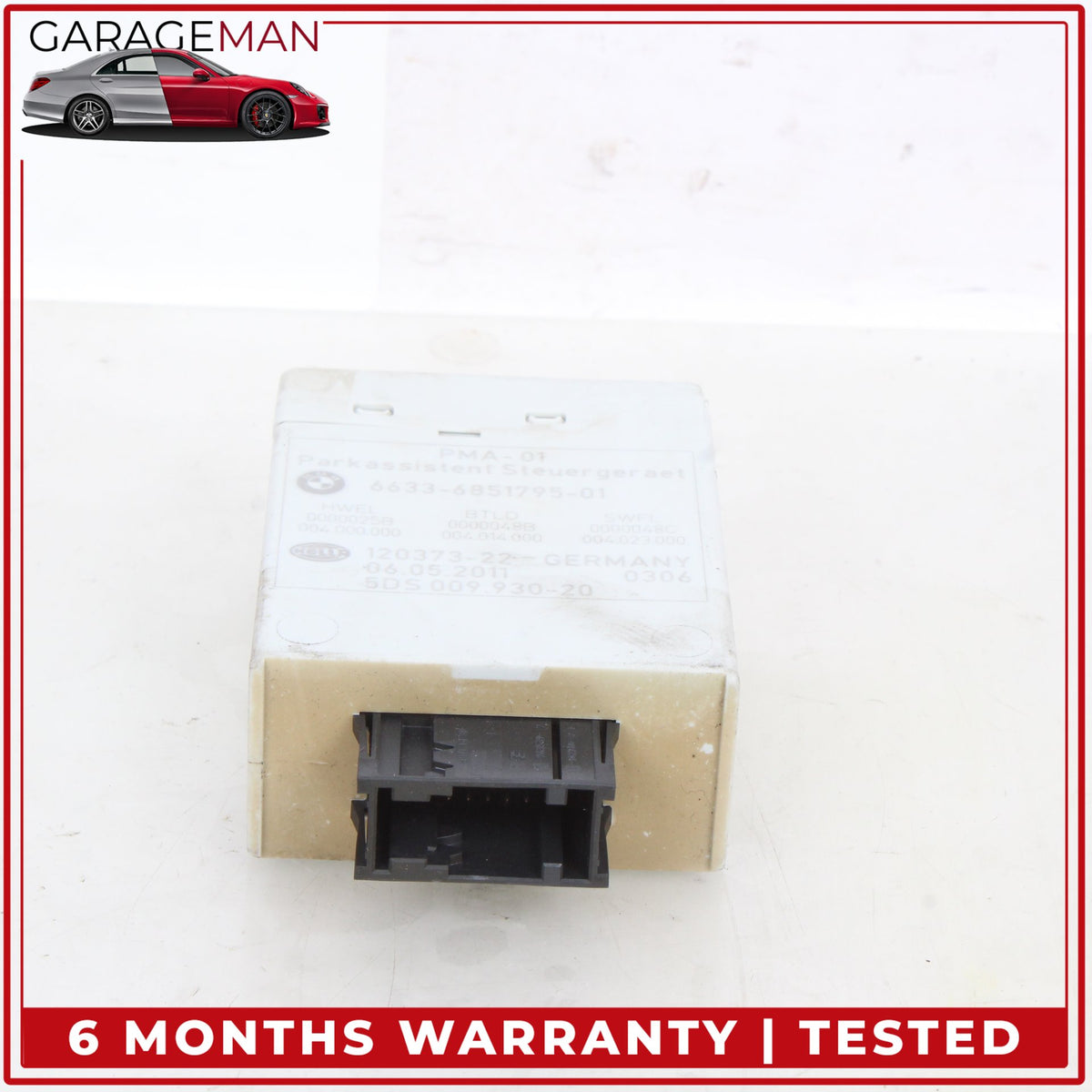 2012-2018 BMW 650i F13 PDC Parking Assist Control Module 6851795 OEM