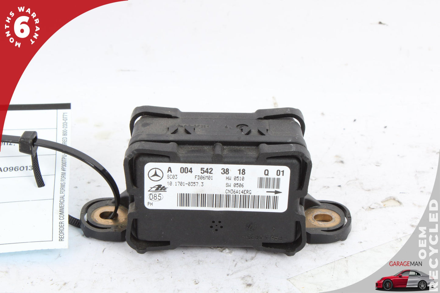 2006-2009 Mercedes X164 GL450 GL550 R350 GL320 Yaw Turn Rate Sensor OEM