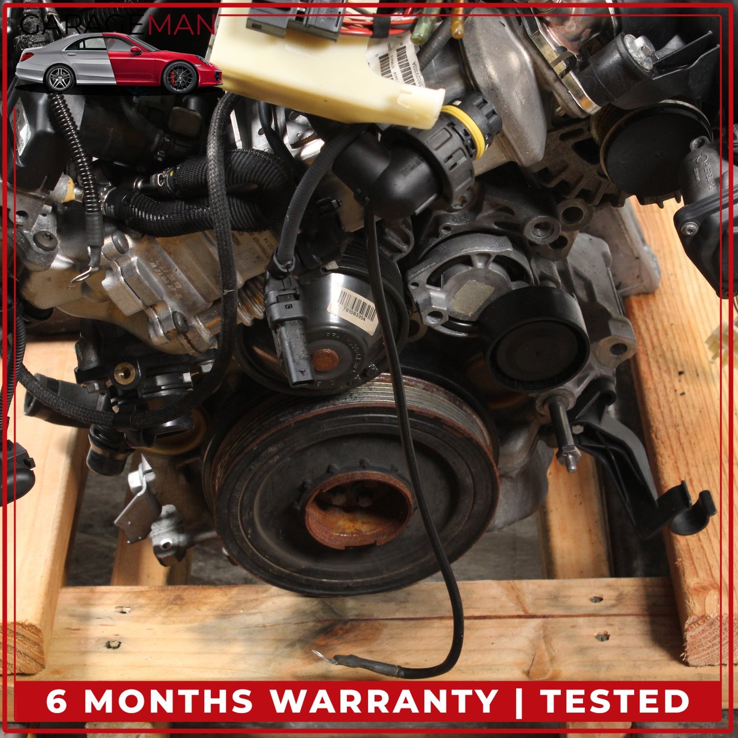 2014-2018 BMW 328d RWD 2.0L Diesel Engine Motor Assembly N47D20O1 mileage 140k