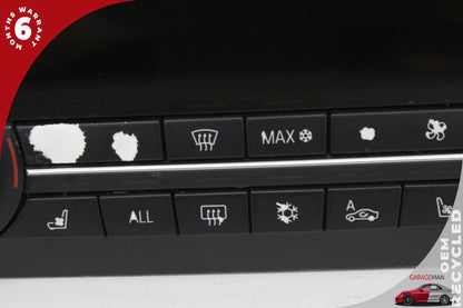 2009-2012 BMW 750i Front AC Temperature Climate Control Switch Panel 9229821 OEM