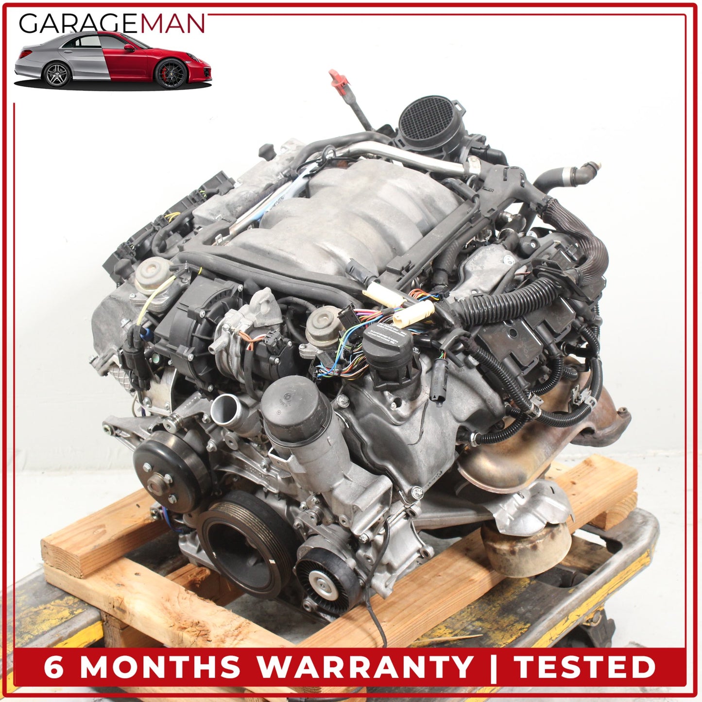 2001-2005 Mercedes W211 E320 4Matic 3.2L Engine Motor Block Assembly OEM 138k