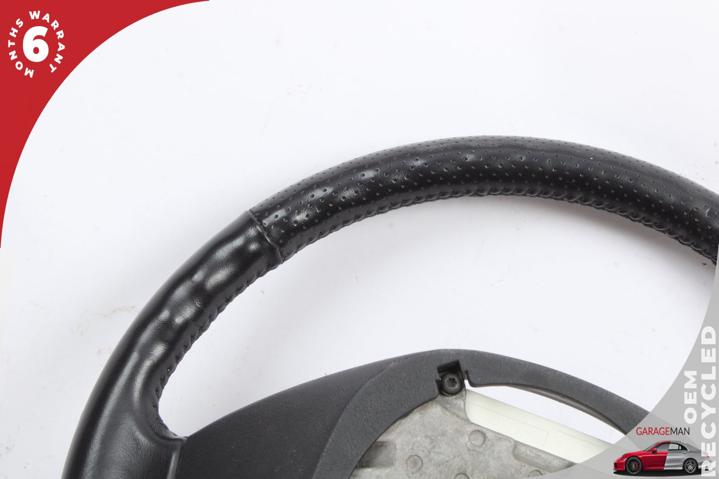 2002-2005 Ford Thunderbird Front Left Side Steering Wheel Black 3W6A3F563ACW OEM