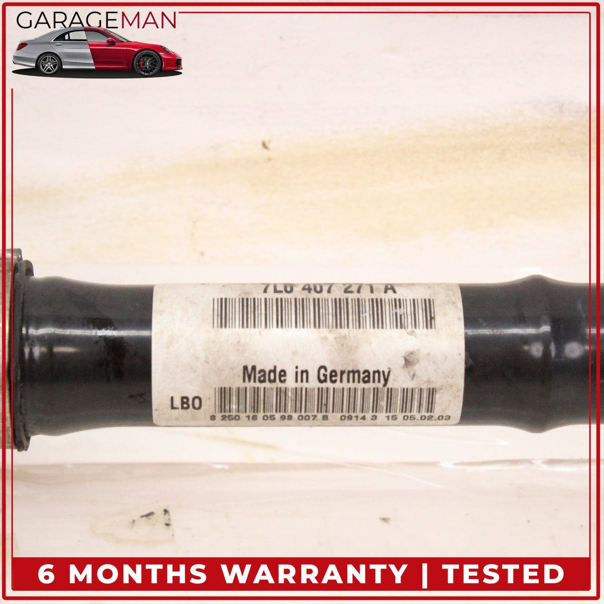2003-2010 Porsche Cayenne 955 957 Front Right or Left Side Axle CV Shaft OEM