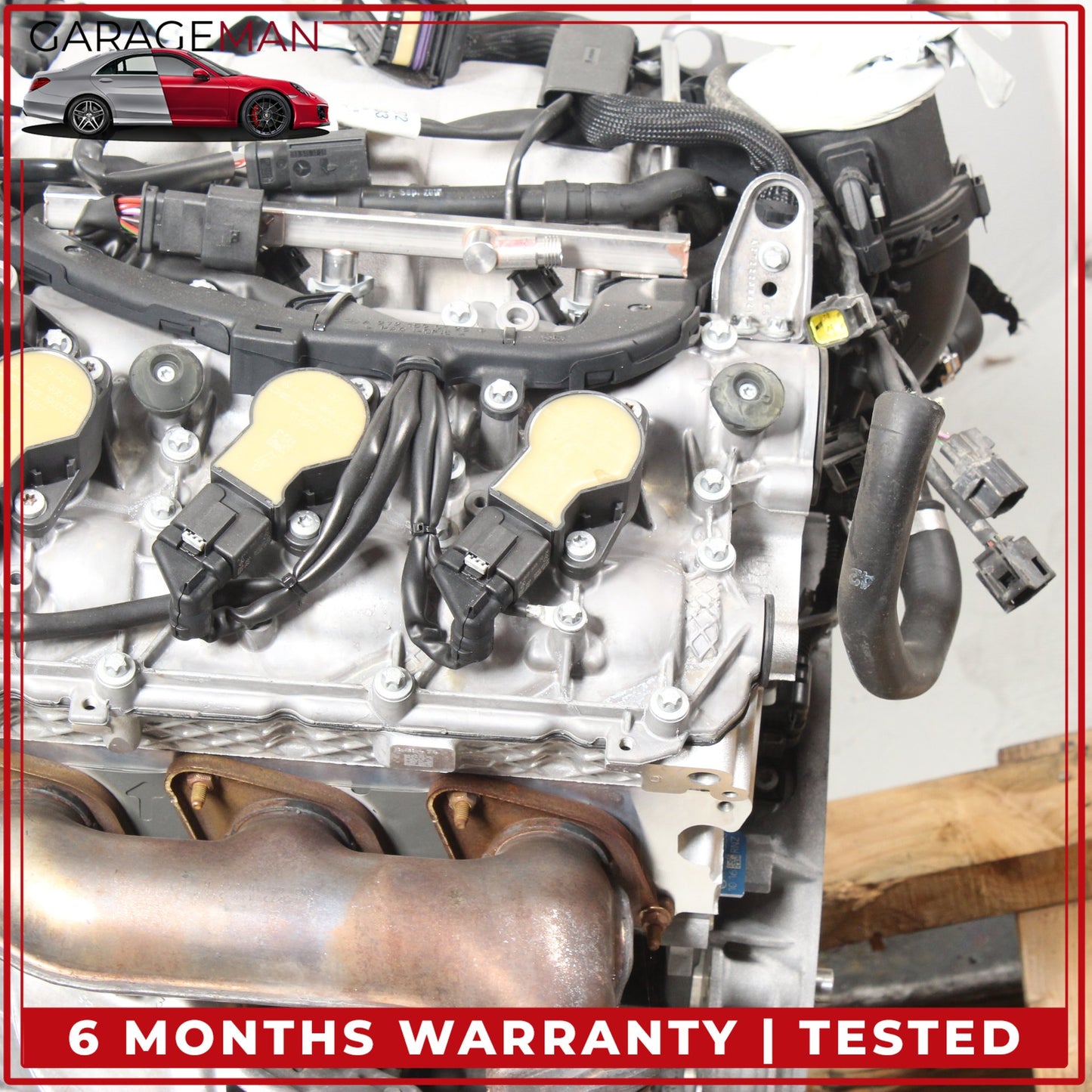 2005-2012 Mercedes W164 ML350 GLK350 3.5L V6 M272 Engine Motor Assembly OEM 169K