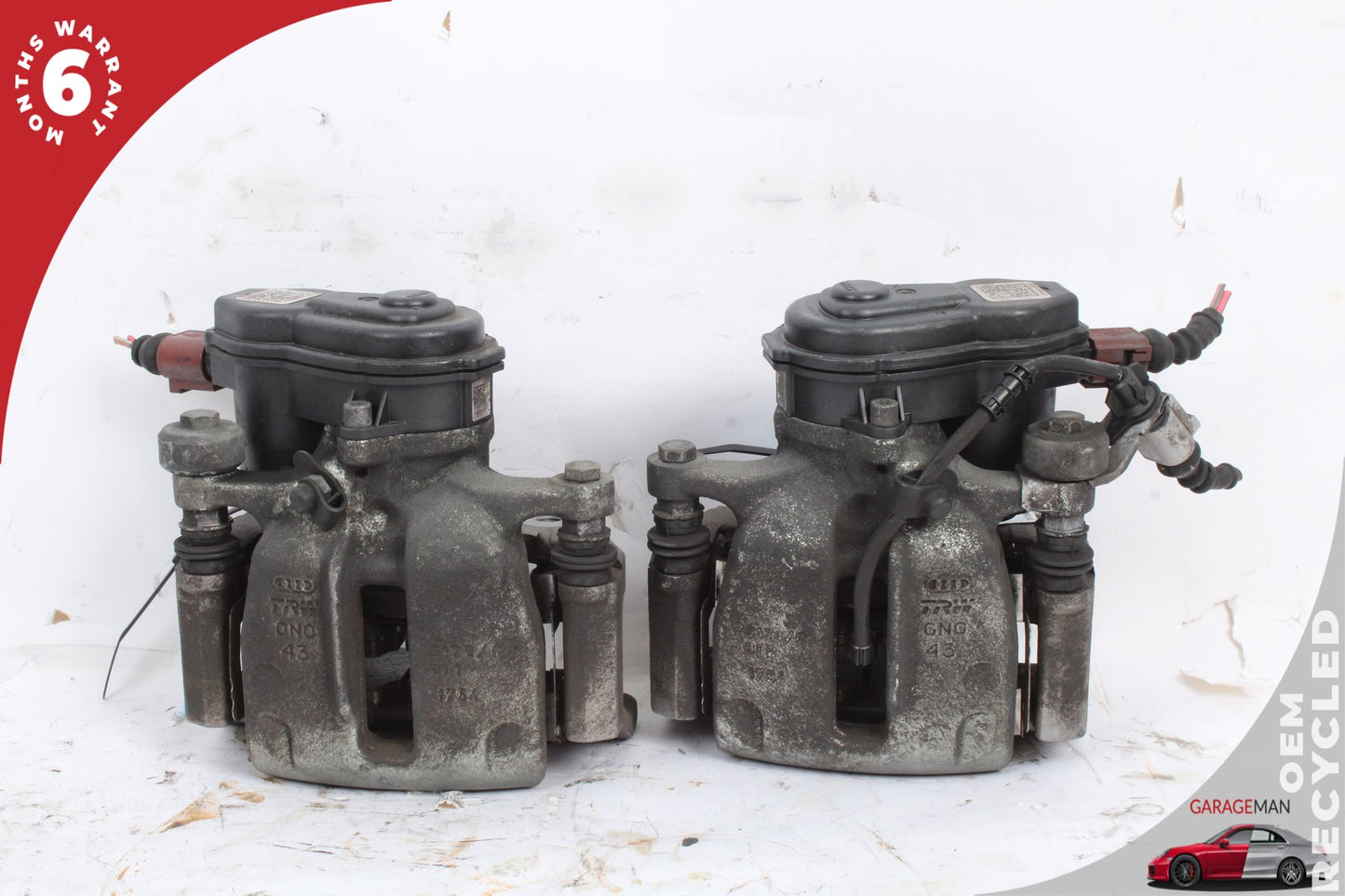 2012-2018 Audi A6 A7 Rear Left & Rear Right Side Brake Caliper Set TRW OEM
