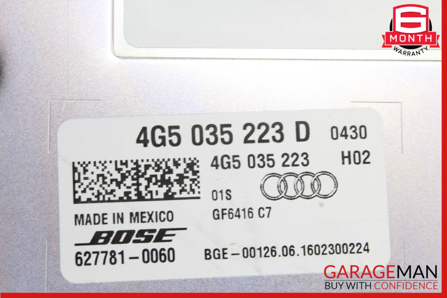 2012-2024 Audi A6 A7 Porsche Cayenne Macan Boxster Audio Sound Amplifier AMP OEM