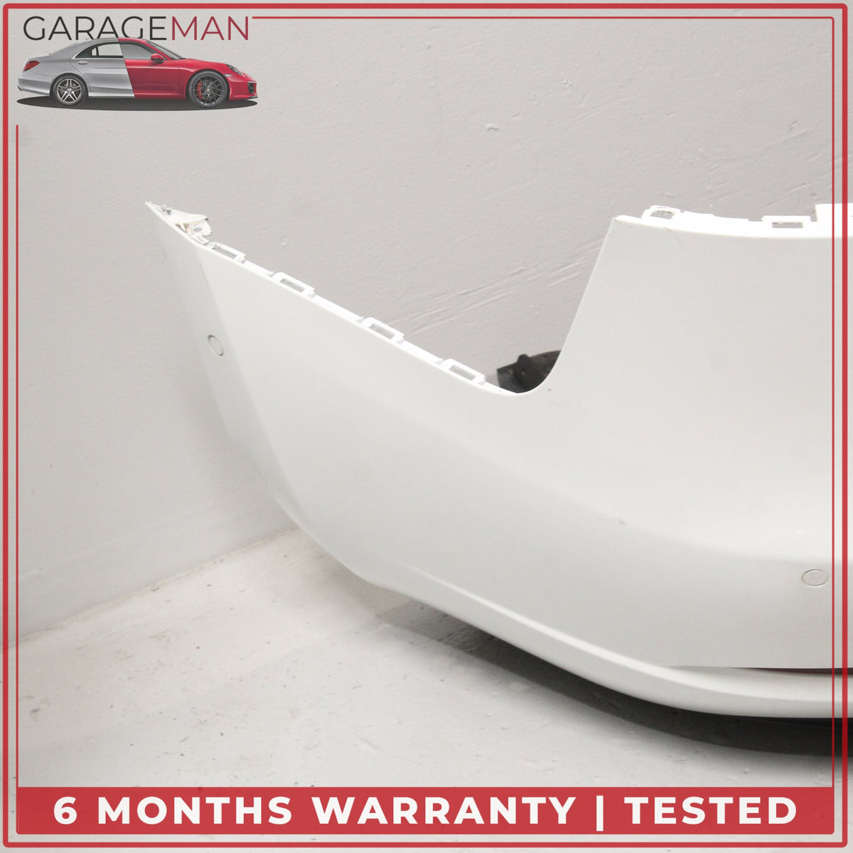 2017-2022 Tesla Model 3 Rear Bumper Cover 108398300G Pearl White OEM