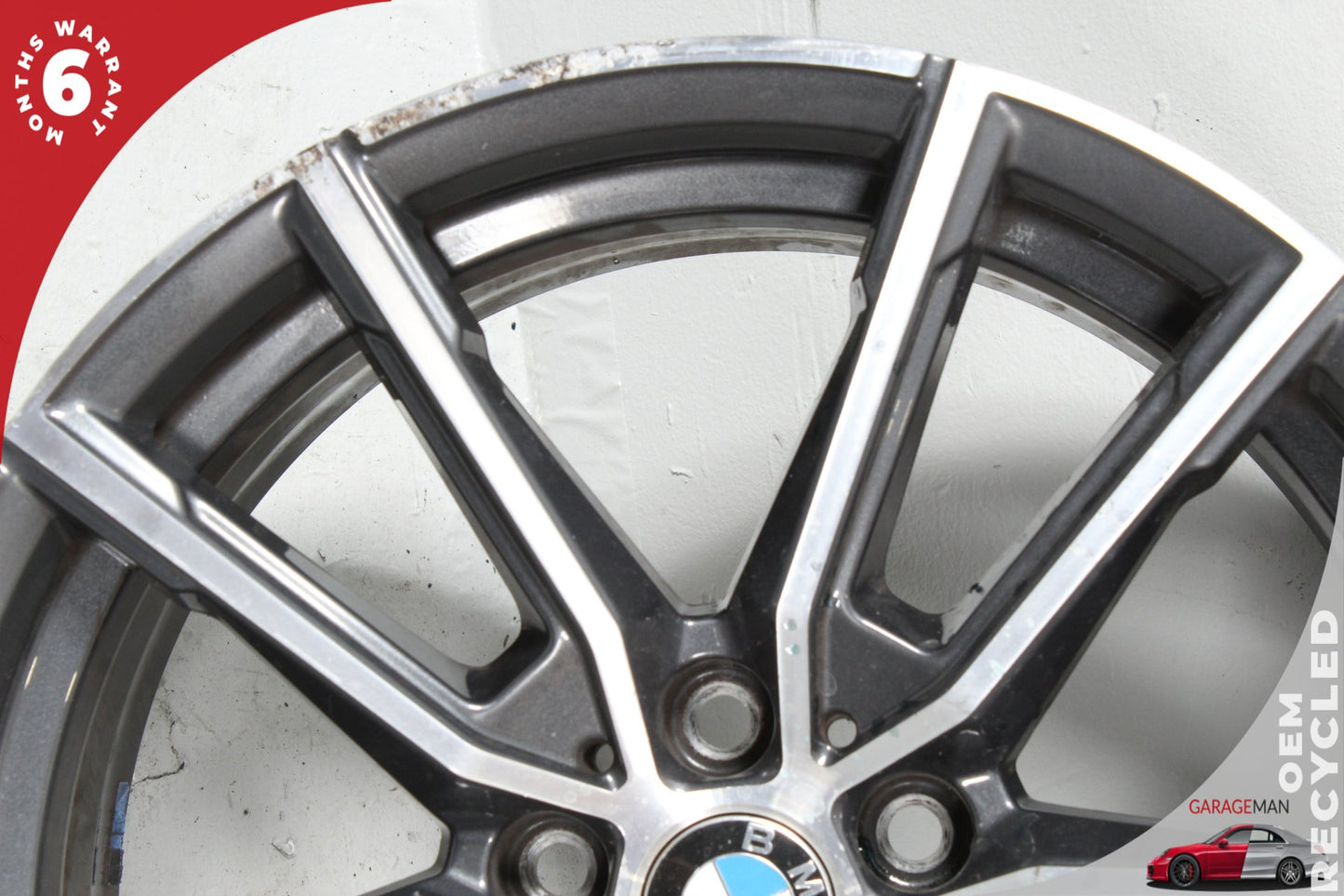2019-2024 BMW 330i G20 Wheel Rim 18x7.5J ET25 w/ Tire Pressure Sensor 6883522