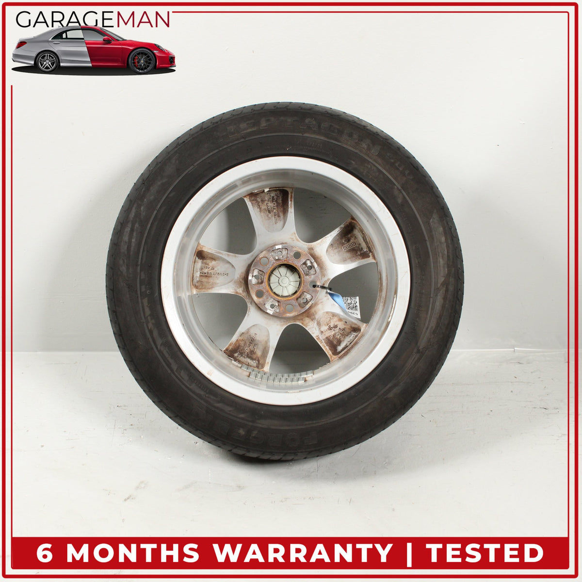 2007-2013 BMW X5 E70 Front or Rear Wheel Rim w/ Tire 8.5JX18EH2 IS46 6772243 OEM