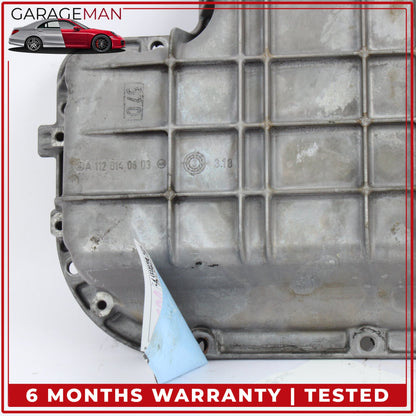 1998-2006 Mercedes W220 S430 CLK430 Engine Motor Lower Oil Pan 1120140603 OEM