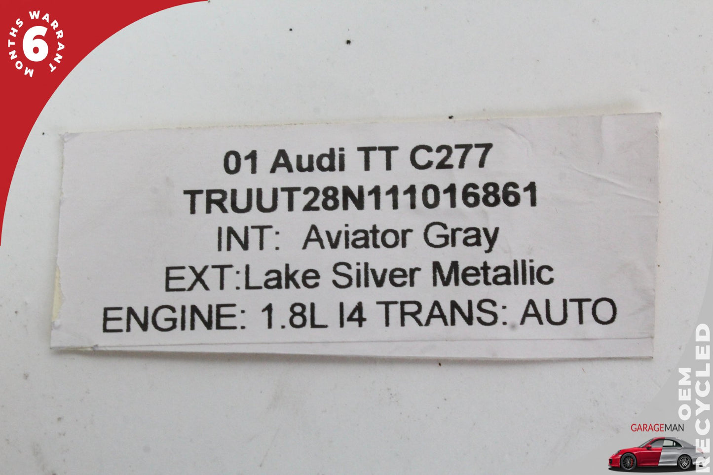 2001-2006 Audi TT Quattro Audio Radio AM FM CD Changer 6 Disk Player OEM