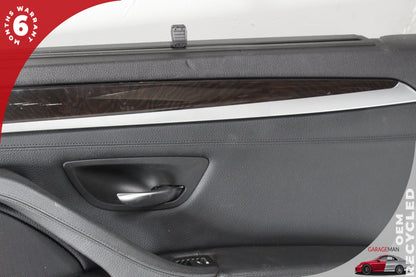 2011-2016 BMW 528i F10 Rear Right Passenger Side Interior Door Trim Panel OEM
