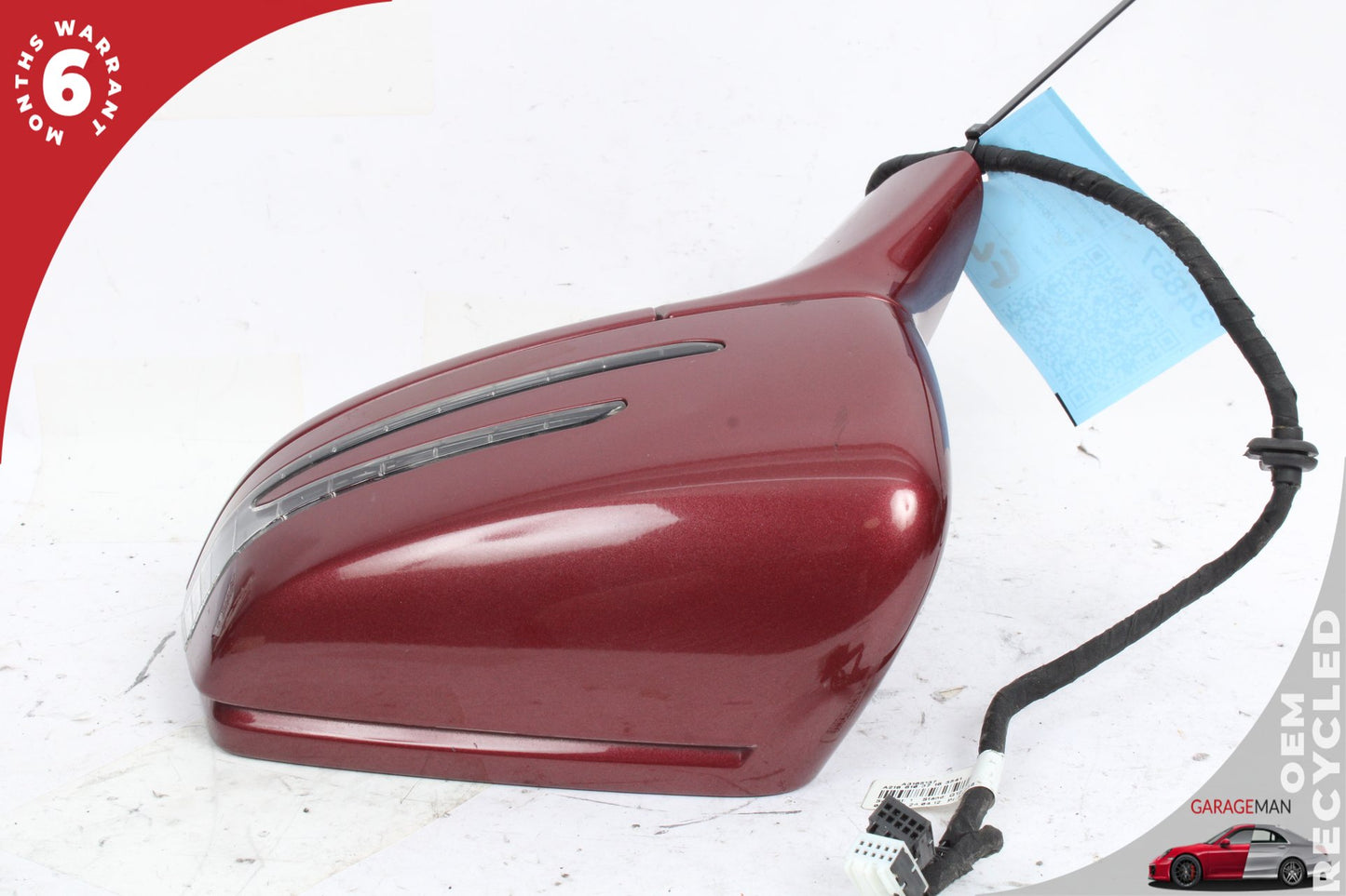2012-2018 Mercedes W218 CLS550 Front Left Door Rear View Mirror w/ Blind Spot