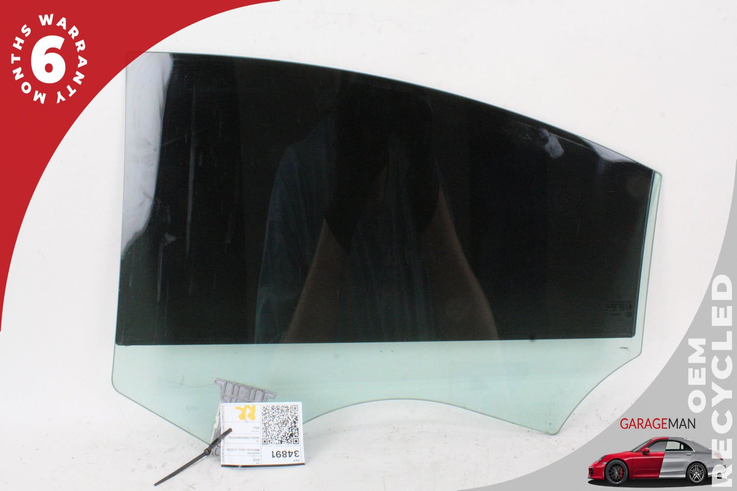 2012-2014 Mercedes W218 CLS550 Rear Right Passenger Side Door Window Glass OEM