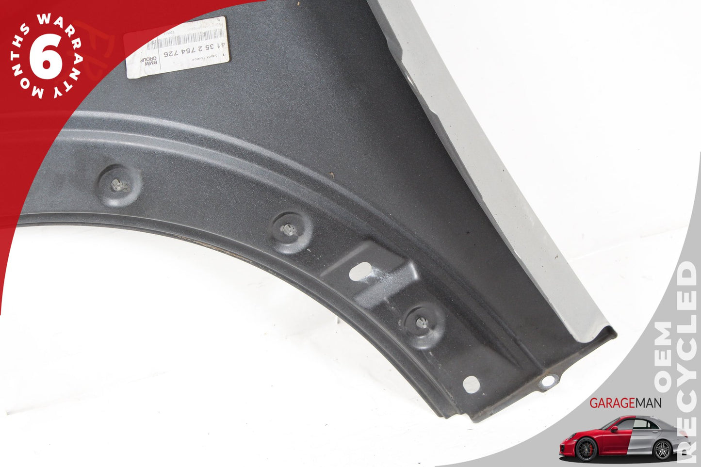 2007-2015 MINI Cooper R56 Convertible Right Front Passenger Side Fender Panel 2754726