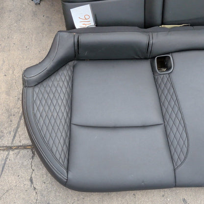 2016-2020 Infiniti Q50 V37 Red Sport Front and Rear Complete Seat Assembly OEM