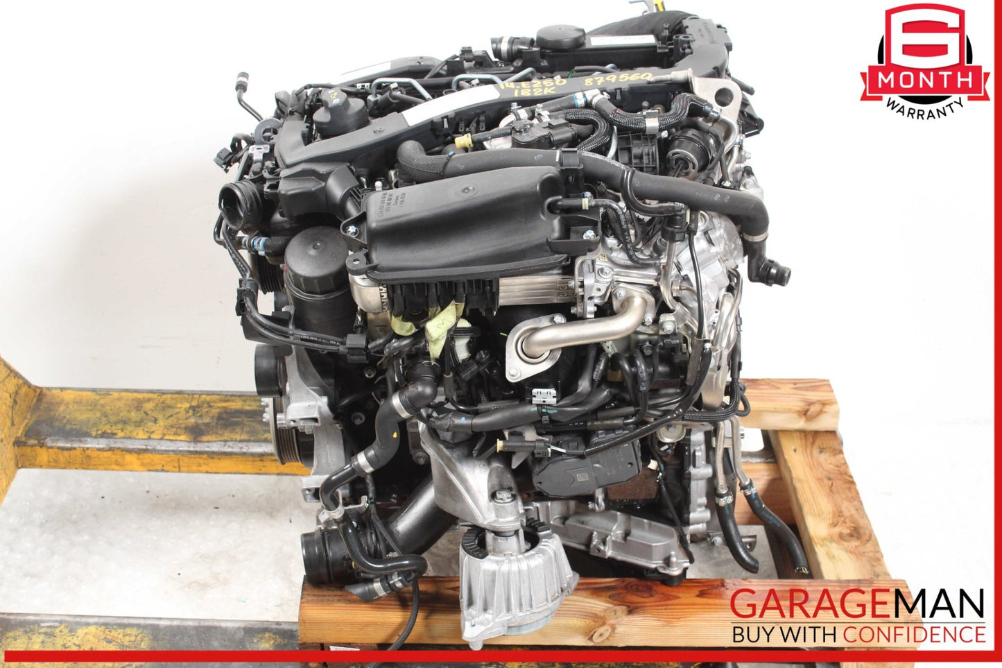 2013-2017 Mercedes-Benz E250 W212 Sedan Diesel Engine Motor 2.1L 6510900470 OEM