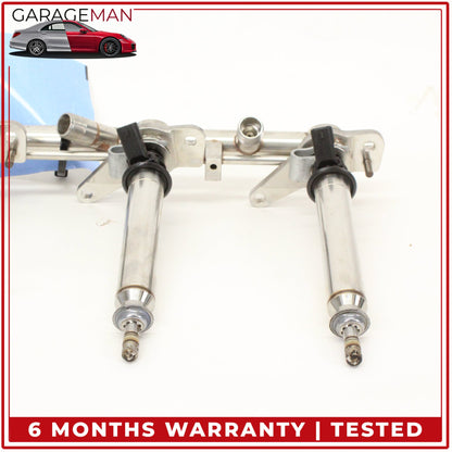 2011-2018 Mercedes W216 CL550 Fuel Injection Rail Line w/ Injectors Right Side