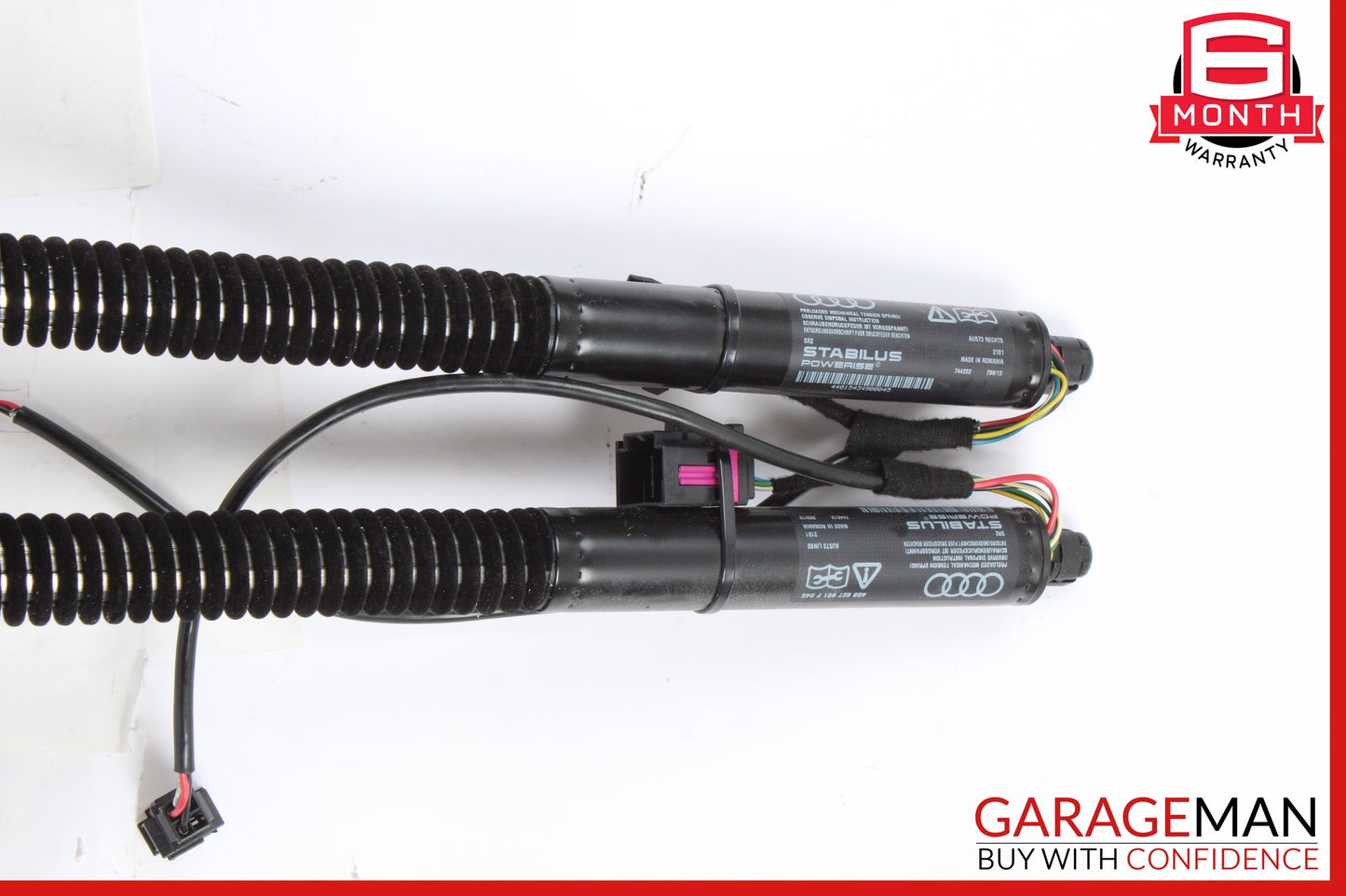 2012-2018 Audi S7 Trunk Lid Left & Right Shock Lift Support Strut Set 4G8827852