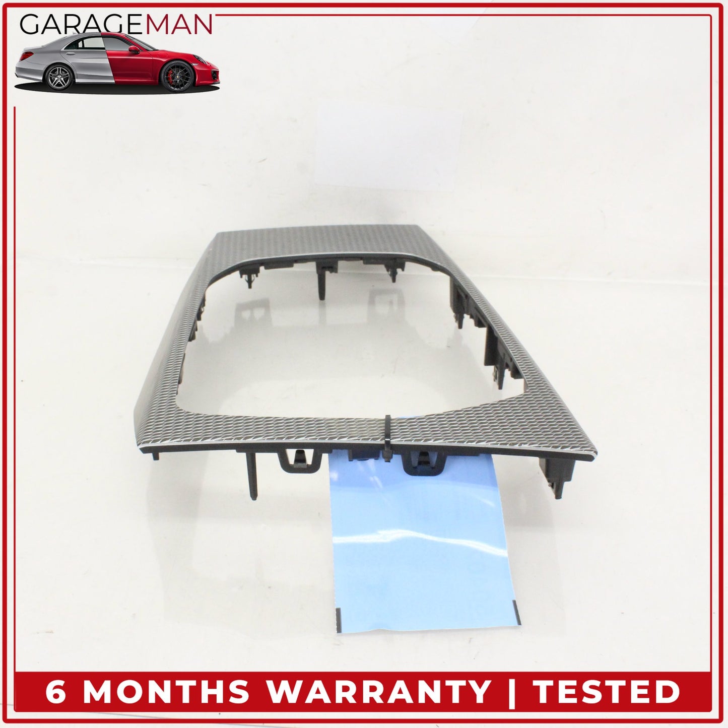 2019-2024 BMW M340i G20 Center Console Shifter Trim Bezel Cover Aluminum OEM