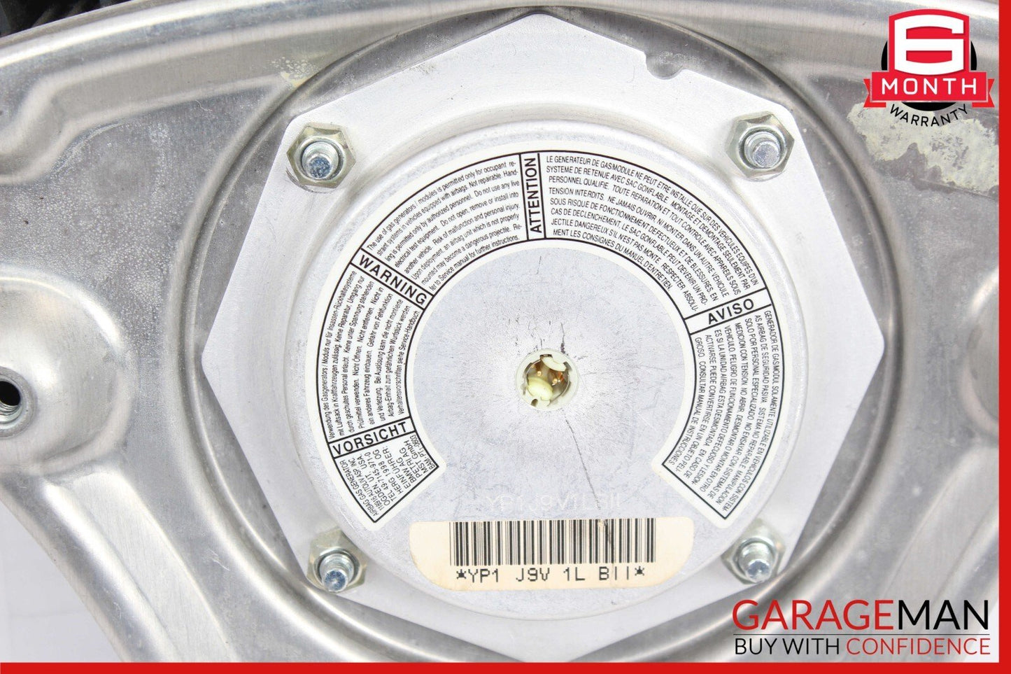 98-04 Mercedes R129 SL500 SLK230 Driver Steering Wheel Airbag Air Bag SRS OEM