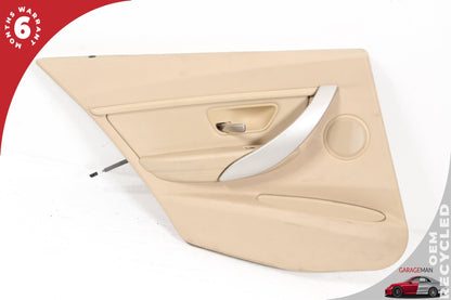 2012-2018 BMW 320i F30 Sedan Left Rear Door Trim Panel 7280955