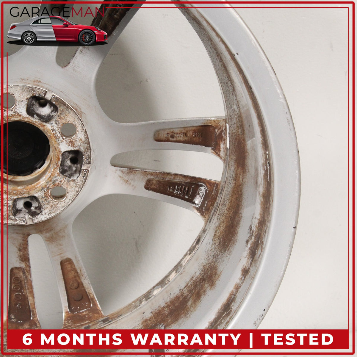 2009-2017 BMW 550i 535i 740i 750i Front Wheel Rim 8.5JX20EH2 IS25 7841823 OEM