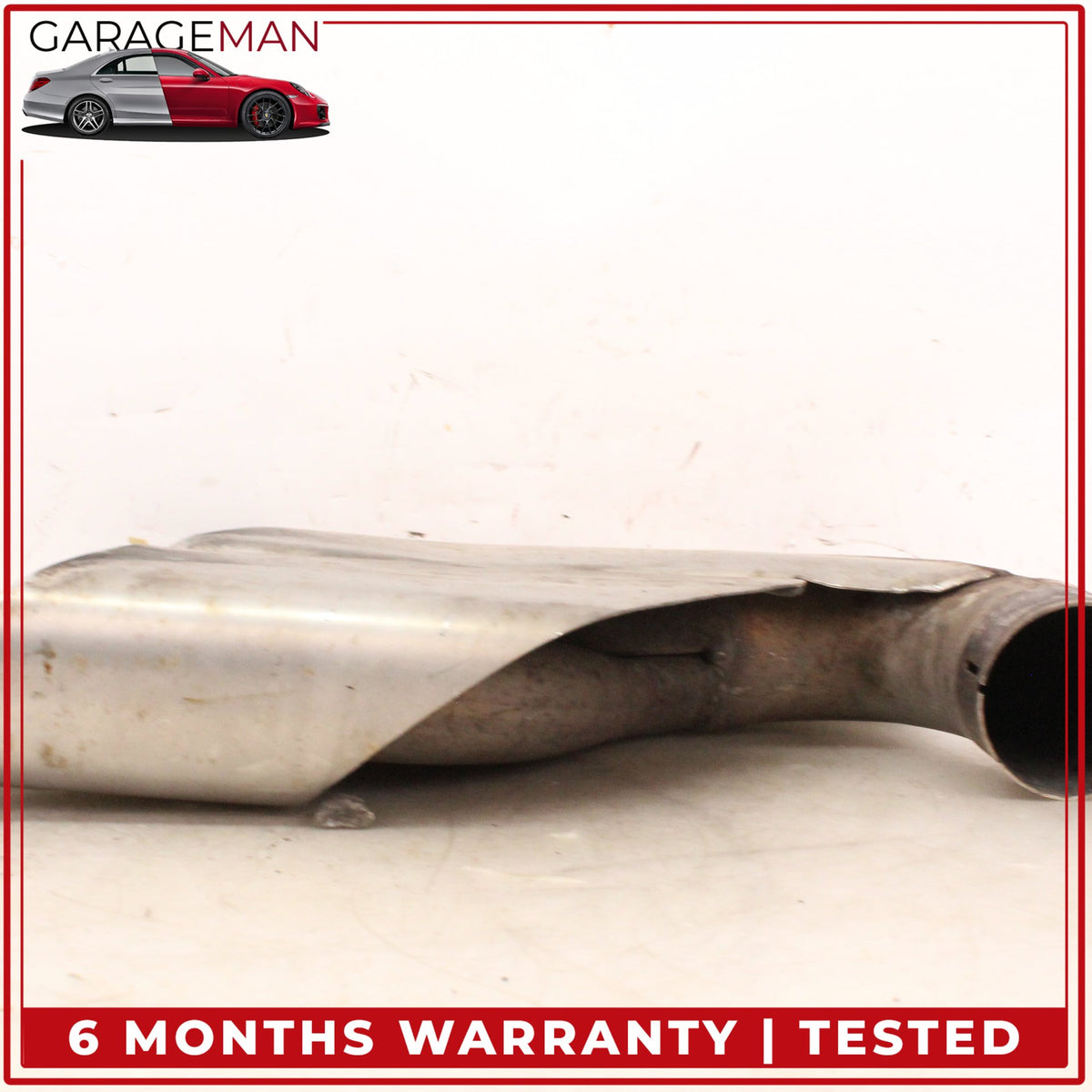 2003-2006 Porsche Cayenne 955 Turbo Exhaust Mufflers Muffler Tips Set OEM