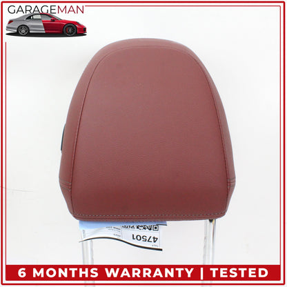 2019-2025 BMW 330i Front Left and Right Side Seat Head Rest Red 52107478116 OEM