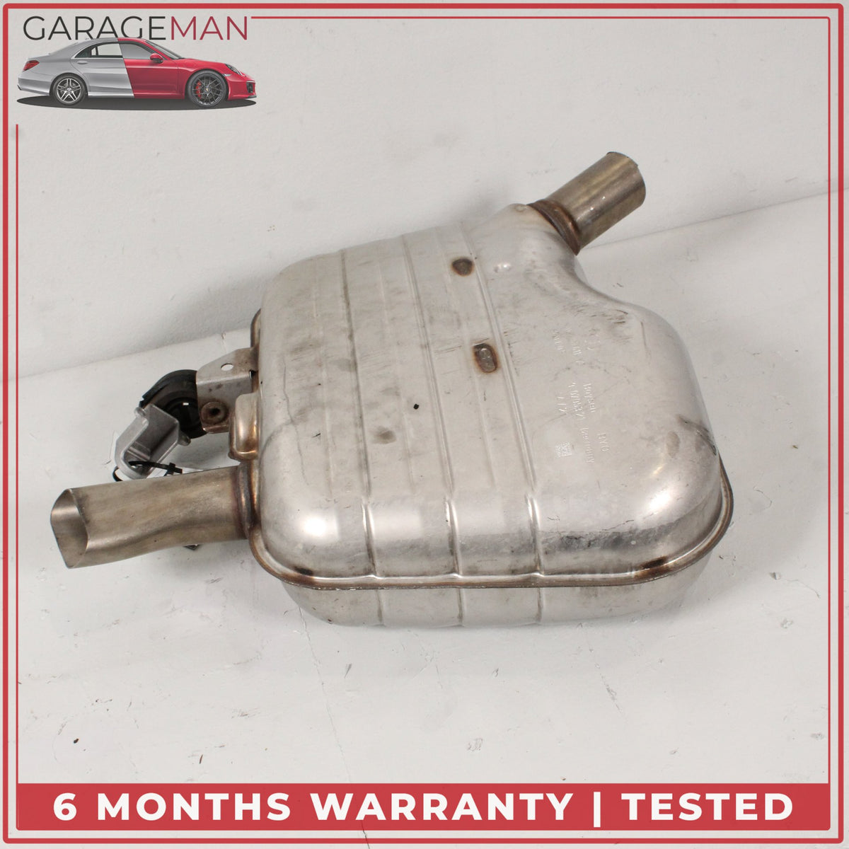 2019-2025 Audi A4 2.0L Rear Left and Right Side Exhaust Muffler 8W5253611A OEM