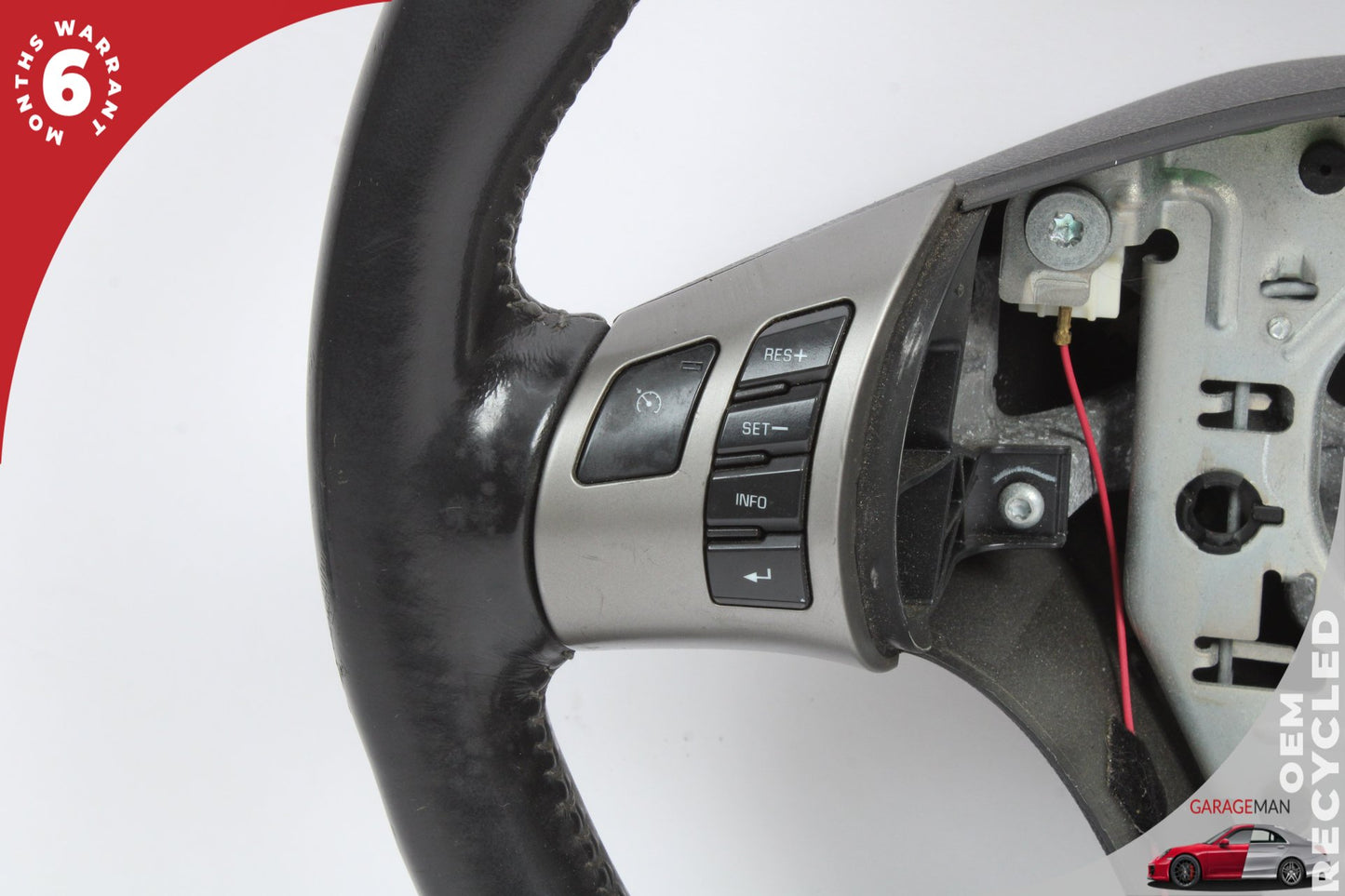 2006-2009 Pontiac Solstice Multifunction Leather Steering Wheel 15944303 OEM
