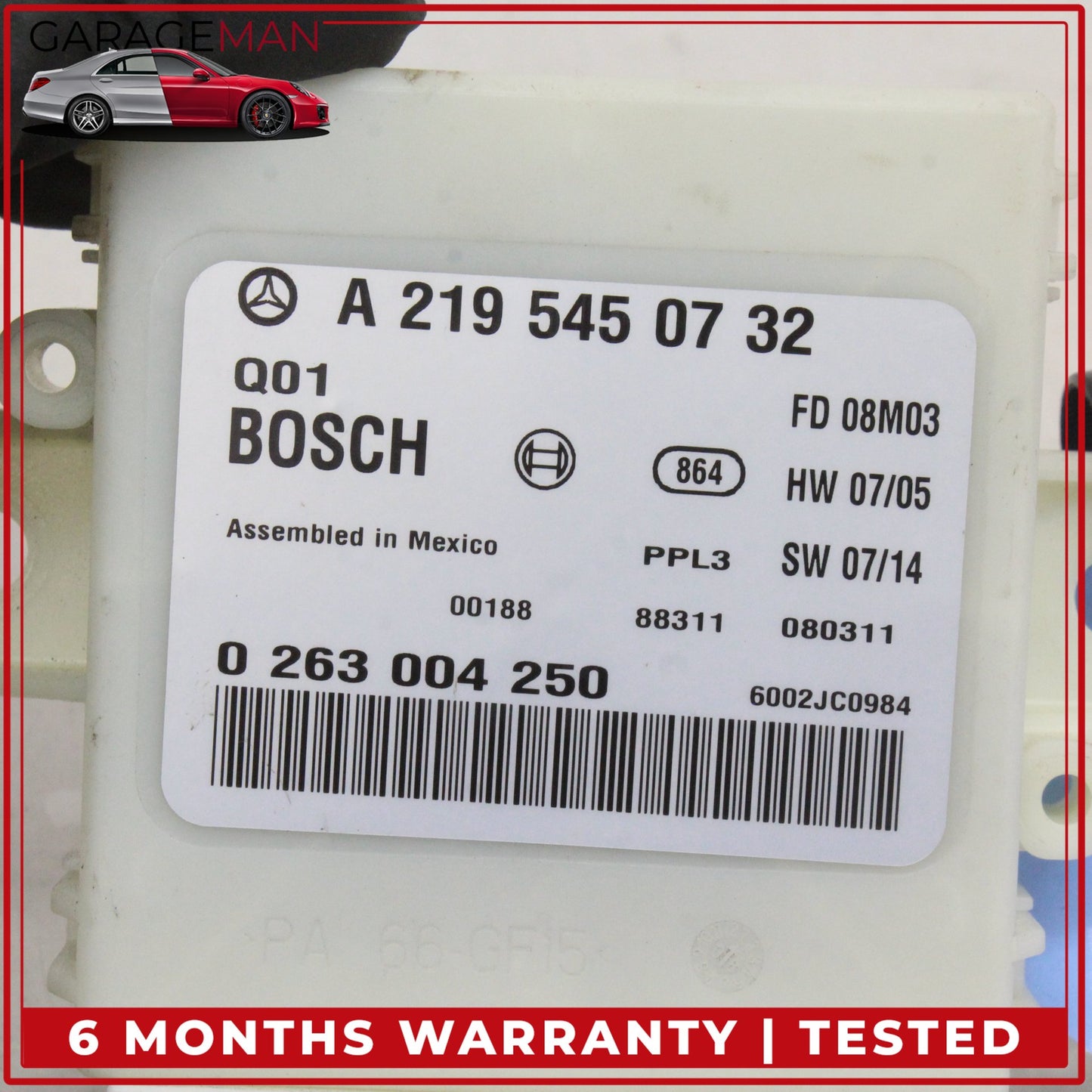 2009-2011 Mercedes W219 CLS550 Parking Distance PDC Control Module Unit OEM