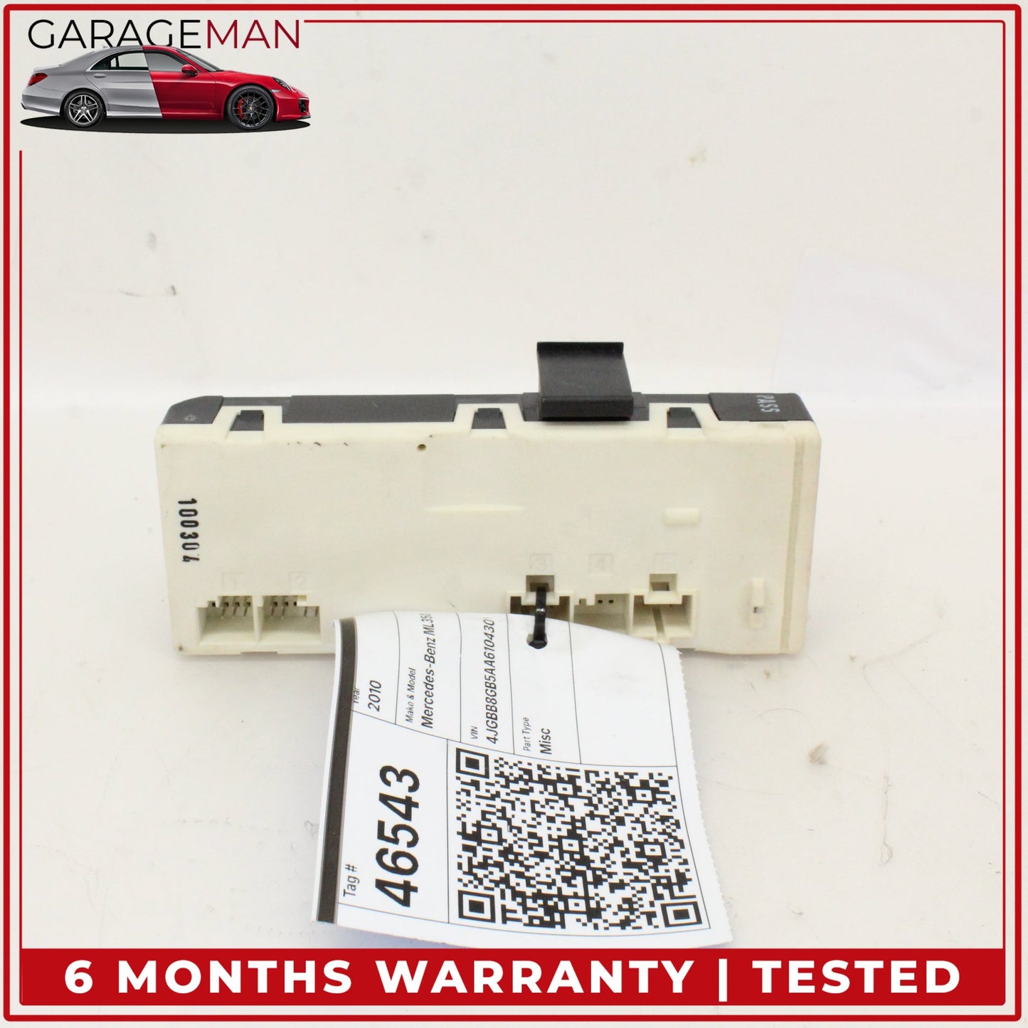 2009-2013 Mercedes W164 ML350 Trunk Lid Liftgate Tail Gate Control Module OEM