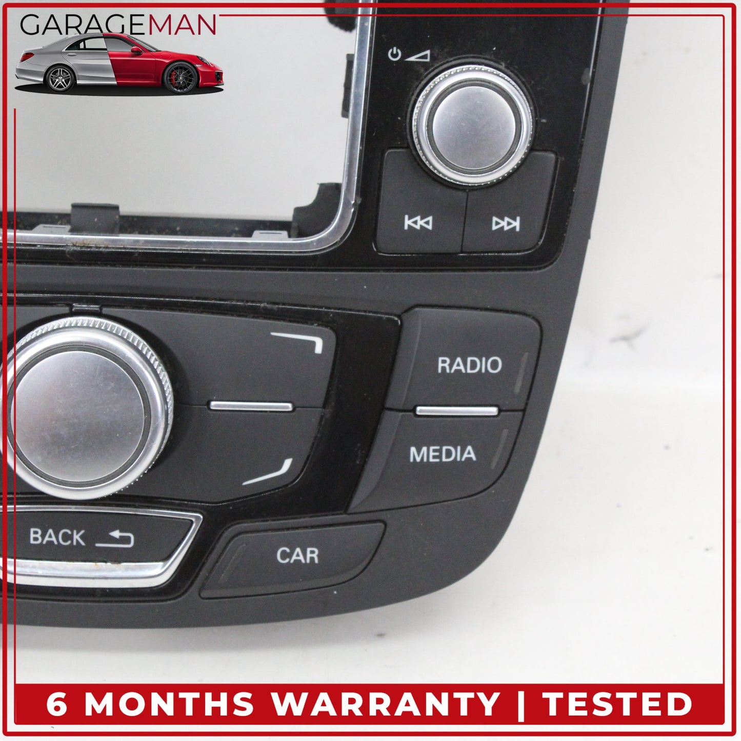 2012-2015 Audi A6 A7 Front Center Console Switches w/ Trim 4G1919610C OEM