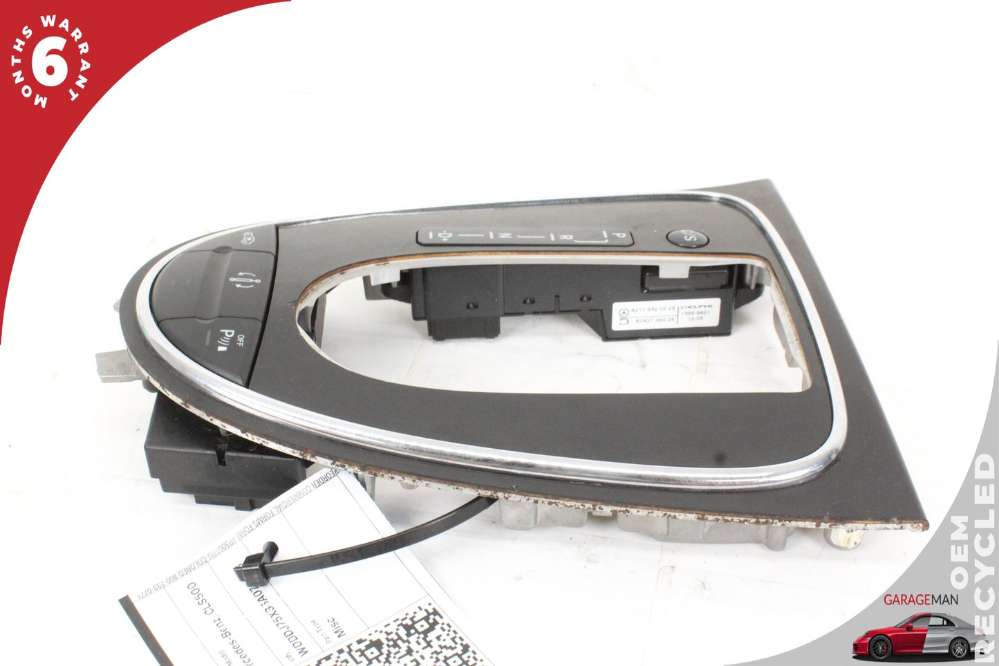 06-11 Mercedes-Benz CLS500 W219 Center Console Shifter Trim 2115420526 OEM