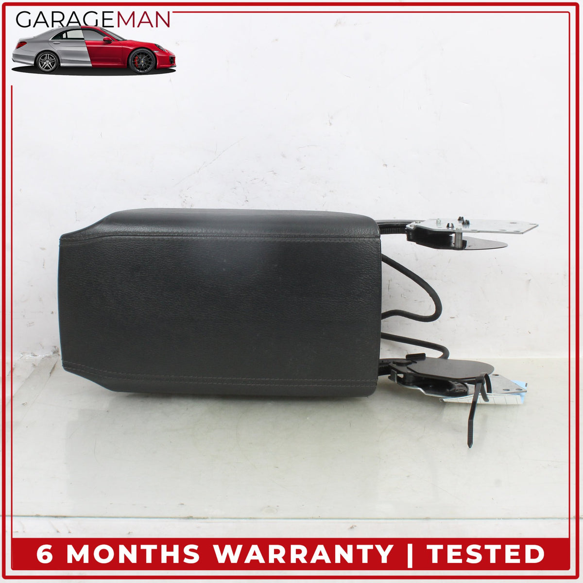 2000-2006 Mercedes W215 CL500 Front Center Console Armrest Lid Cover Black OEM