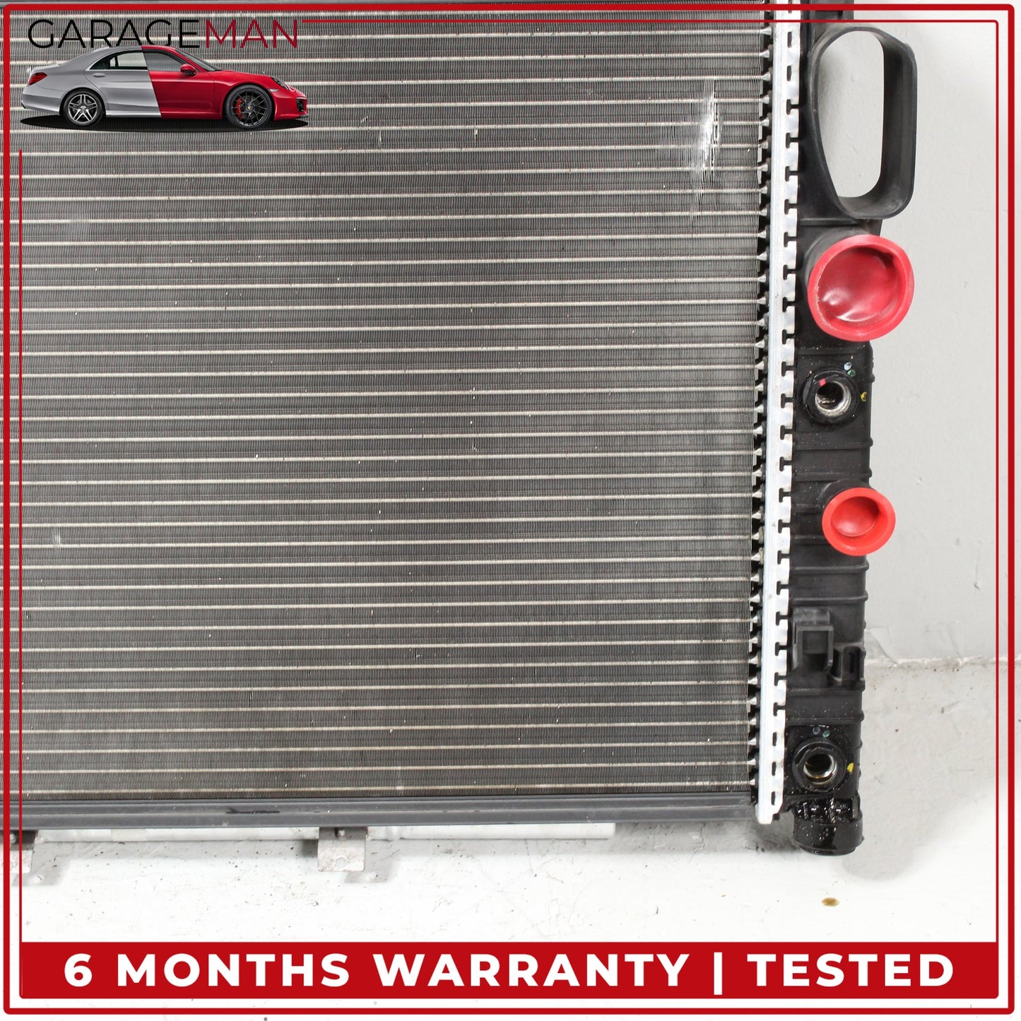 2006-2009 Mercedes-Benz E350 W211 Sedan Engine Cooling Radiator AC A/C Condenser 2115003702 OEM