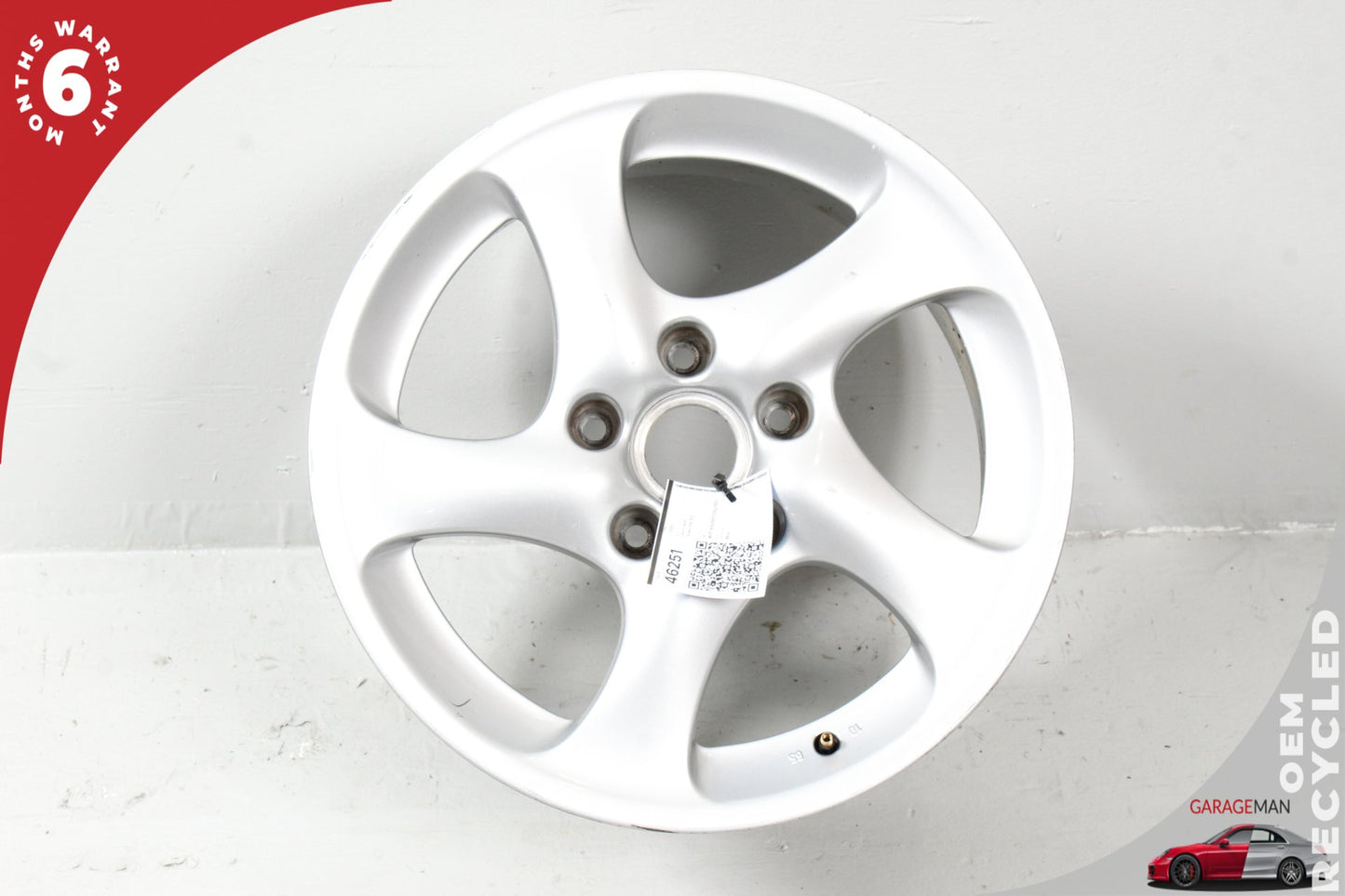 1999-2005 Porsche 911 996 Coupe Wheel Rim 18" 10Jx18 ET65 99636213601 OEM
