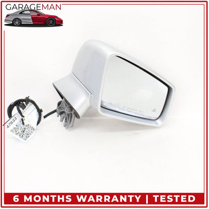 2012-2018 Mercedes W218 CLS550 Right Side Rear View Door Mirror w/ Blind Spot