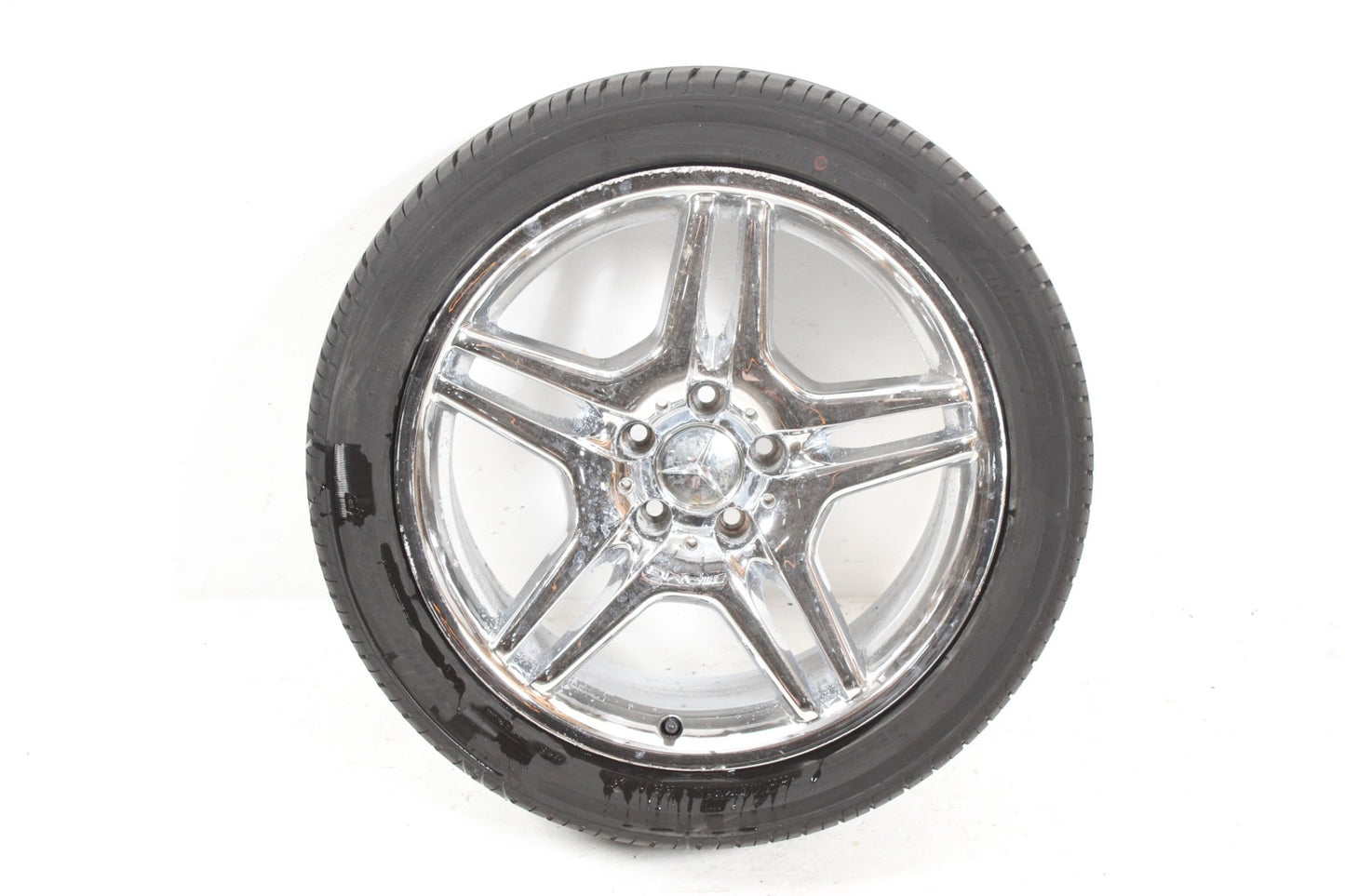 2003-2012 Mercedes R230 SL550 SL65 AMG Front Wheel Tire Rim 8.5Jx18H2 ET30 OEM