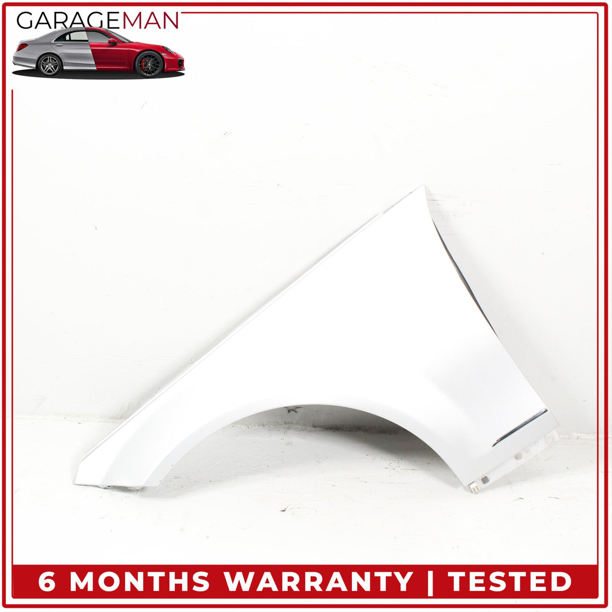 2008-2014 Mercedes W204 C250 Front Left Side Fender Panel Iridium Silver OEM