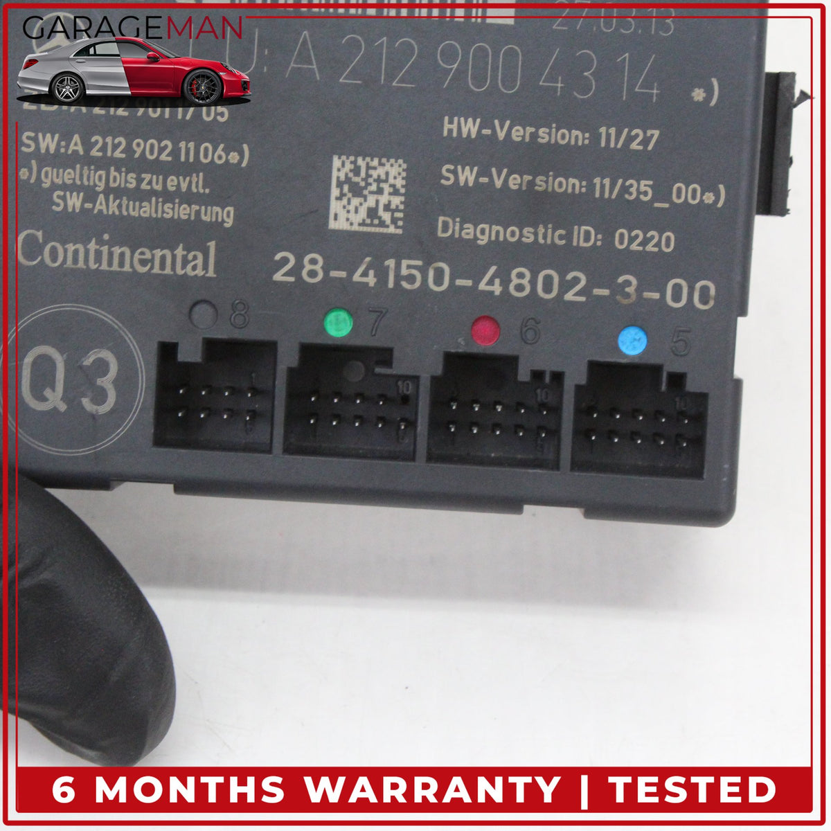 2008-2018 Mercedes-Benz CLS550 W218 Sedan Right Front Door Control Module 2129004214 OEM