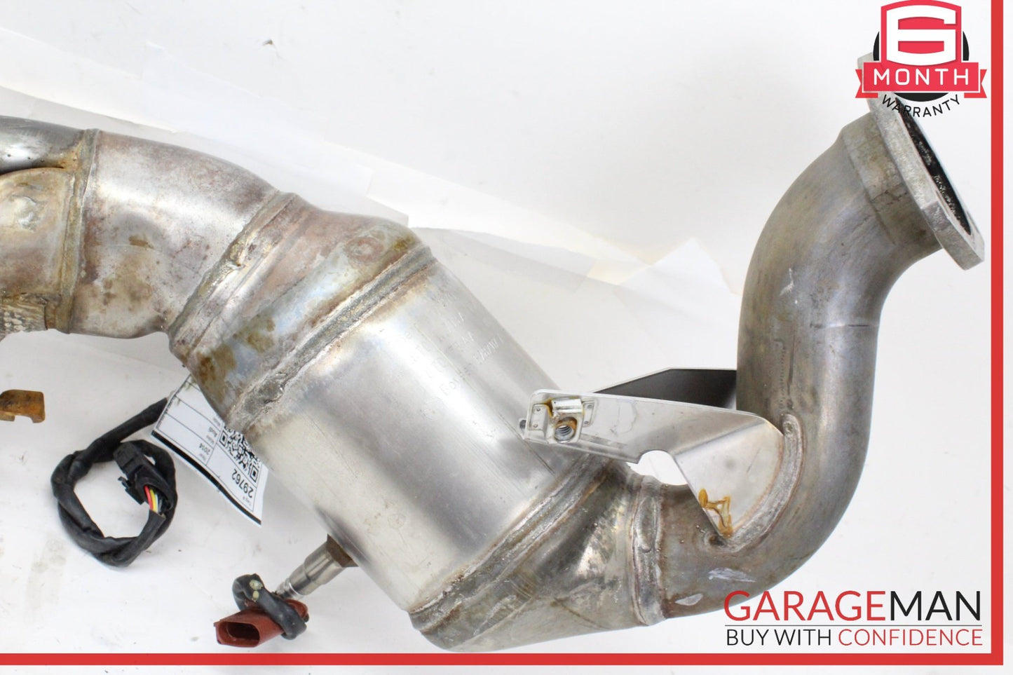 2013-2015 Audi RS5 Left Driver Side Exhaust Manifold Catalytic Converter OEM