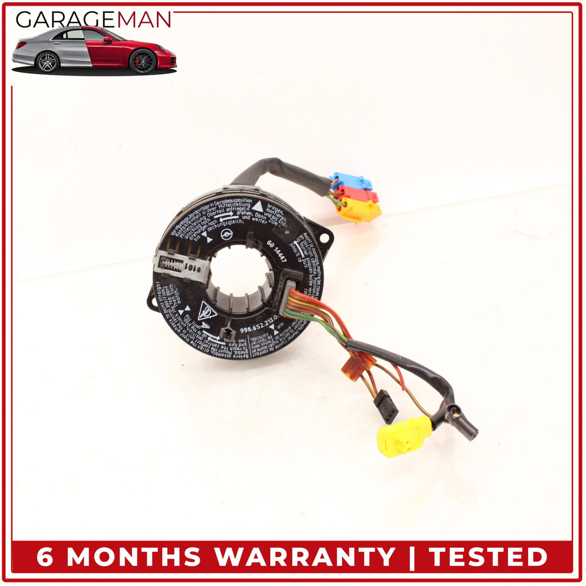 1997-2005 Porsche 911 Carrera 996 Steering Column Clock Spring 99665221300 OEM