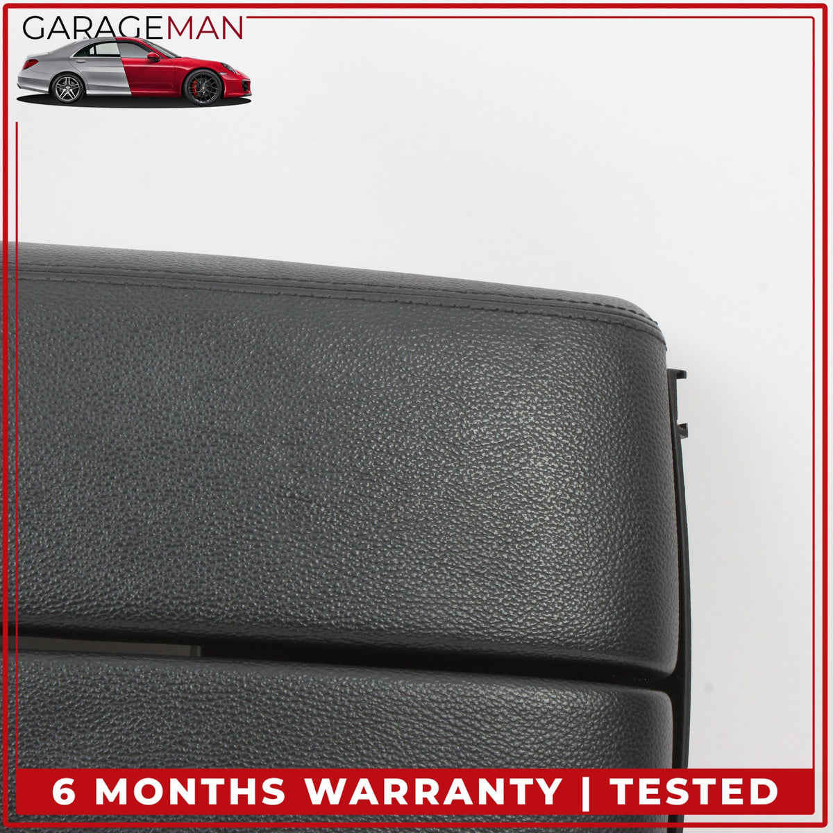 2011-2018 Audi A8 S8 Front Center Console Armrest Lid Cover Black 4H0863075 OEM